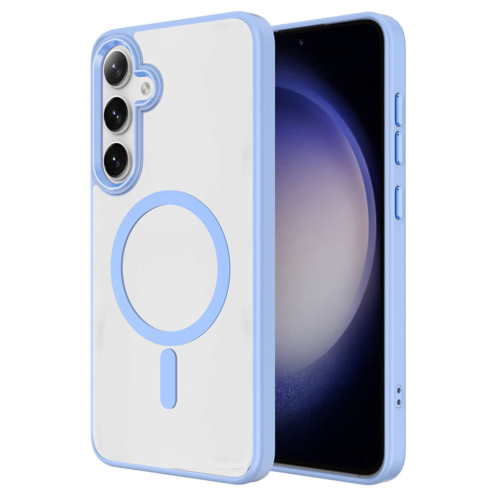 Cepax Chrome Magsafe Galaxy S24 Plus Kablosuz Şarj Özellikli Silikon Telefon Kılıfı - 3 Cepax Chrome Magsafe Galaxy S24 Plus Kablosuz Şarj Özellikli Silikon Telefon Kılıfı - 3